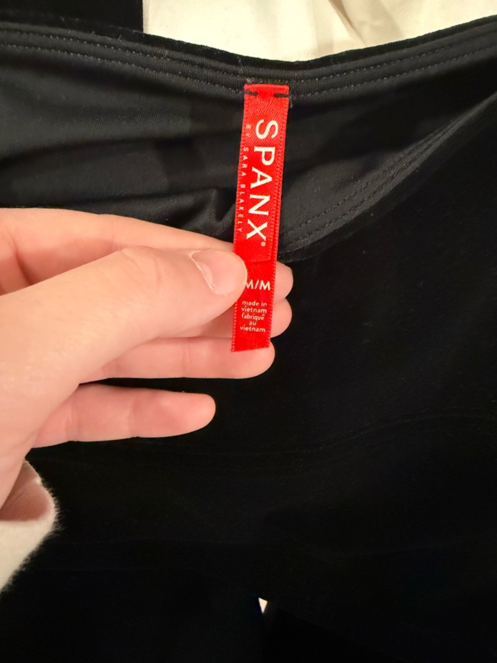 Spanx High Waisted Velvet Leggings - Picture 6 of 6